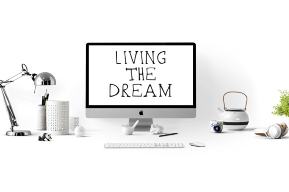 Download 29 Print Ready Home Office Wall Art with a Wacky Funky Type Design - Design Collection