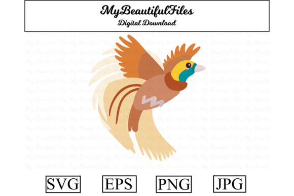 Download Bird of Paradise Clipart Design - Design Collection