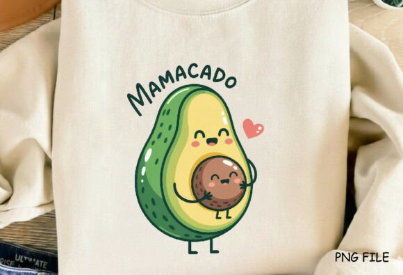 Download Mother’s Day MAMACADO Avocado Mom PNG - Premium Resources