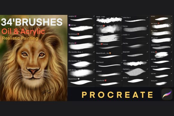 Download Procreate Oil Painting Brush - Painting Collection