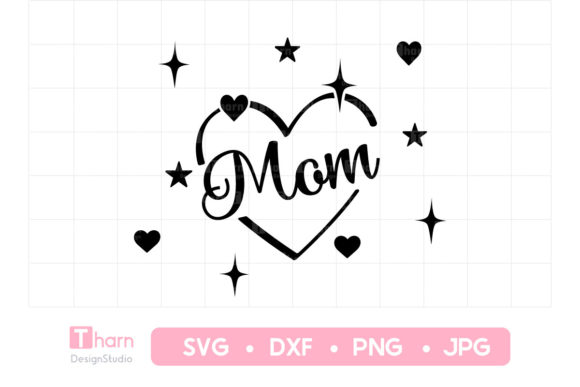 Download Heart Star Mom Gift - Premium Resources